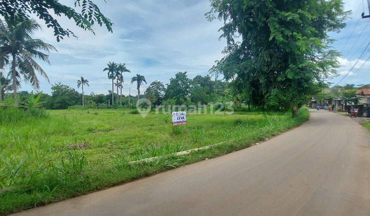 Tanah Murah pinggir jalan cocok usaha atau gudang Akses tol BORR 1