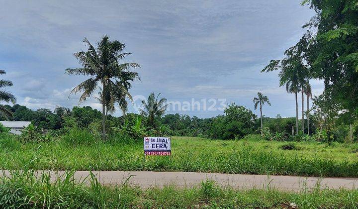 Tanah Murah pinggir jalan cocok usaha atau gudang Akses tol BORR 2