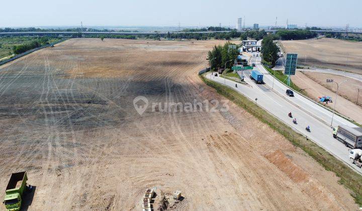 Tanah Industri atau Kavling Industri di Pintu Tol Karawang Barat 1