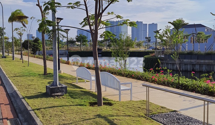 Kavling Boulevard golf island cluster sonata lagoon