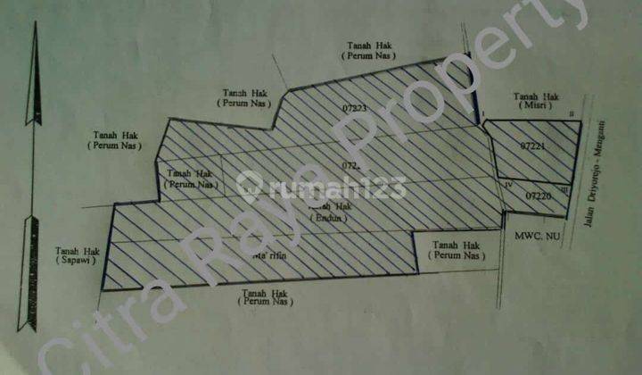 GUDANG TANAH DRIYOREJO DEPAN CITRALAND 2