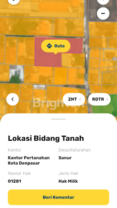 TANAH LOKASI STRATEGIS DI SANUR 1