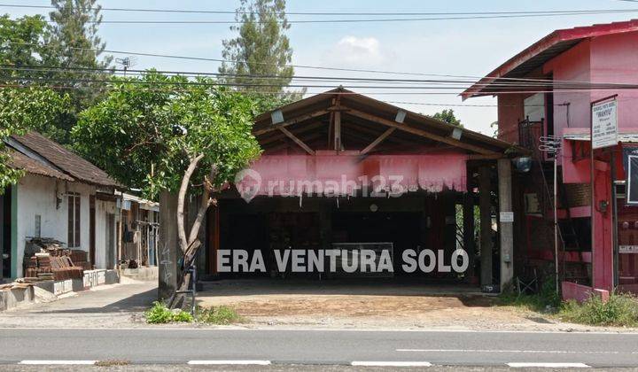 Tanah Pekarangan Jalan Raya Teras Boyolali 1