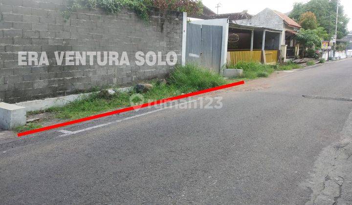 Tanah Pekarangan Kering Siap Bangun Tipes Solo 1