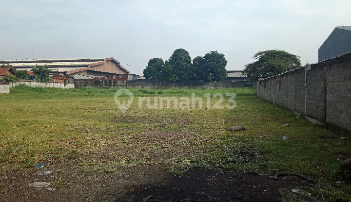 tanah stategisfi jalan utama cocok utk showroom gudang ruko cluster sekolah tempat usaha