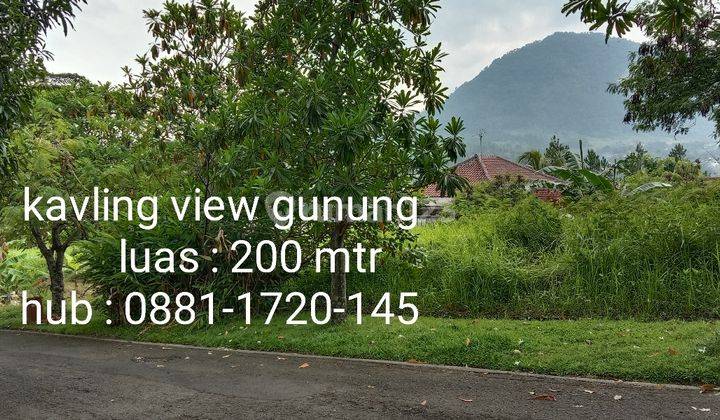 DIJUAL CEPAT Kavling siap bangun view gunung pancar, harga murah 2