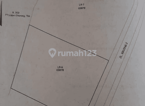 tanah industri si bekasi , delta Cilikon dekat pintu tol 2