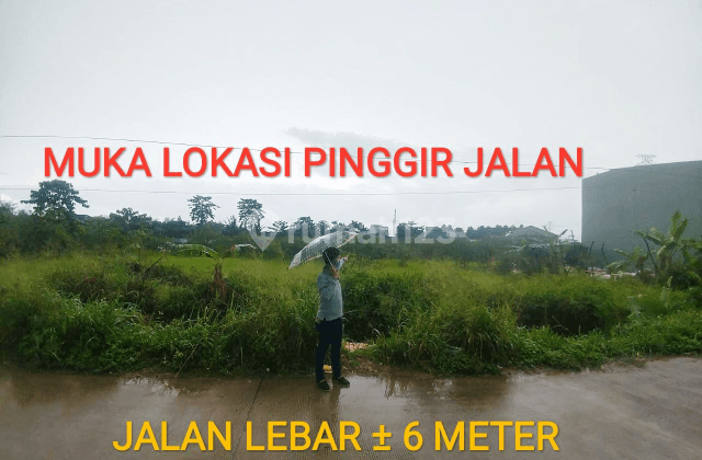 Tanah jl Soleh Iskandar gedung badak 1