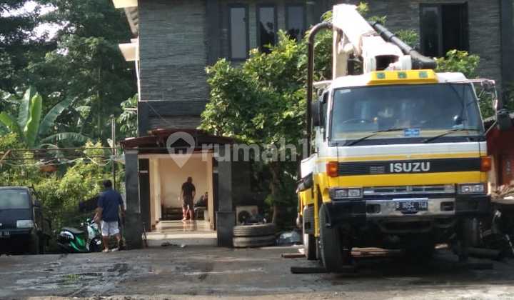 Tanah Luas Murah Bonus Workshop Di Raya Pasar Kranggan Jatisampurna