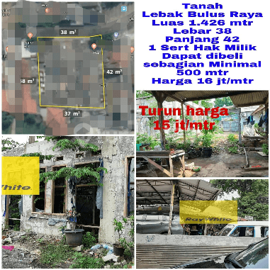 BEST PRICE!!! Tanah Strategis di Lebak Bulus Jakarta Selatan 1