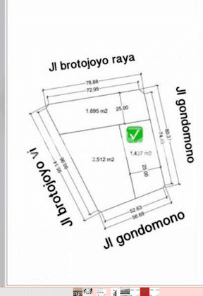 TANAH SIAP BANGUN UNTUK RUKO LOKASI STRATEGIS DI SEMARANG UTARA 2