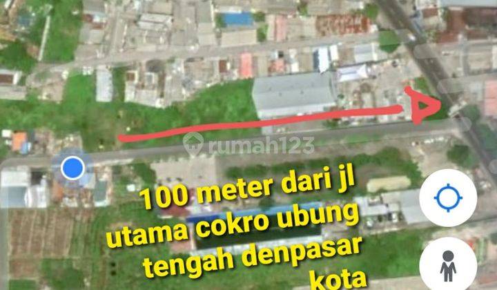 TANAH COCOK UNTUK GUDANG DAN KANTOR ONLY 100 METER DARI JL UTAMA COKRO UBUNG DENPASAR KOTA 2