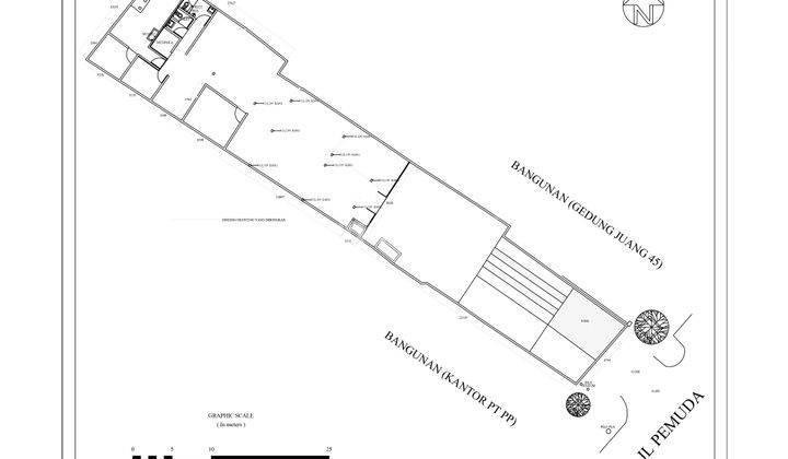 Dijual atau Disewakan Tanah dan bangunan lokasi premium di jalan Pemuda, seberang DP Mall 2