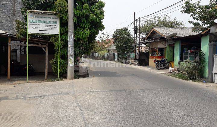 TANAH DENGAN BANGUNAN TUA DI DIMUN RAYA, SUKAMAJU , TOLE ISKANDAR- DEPOK 2