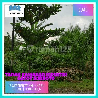 tanah dikawasan Induatri gatot subroto 1