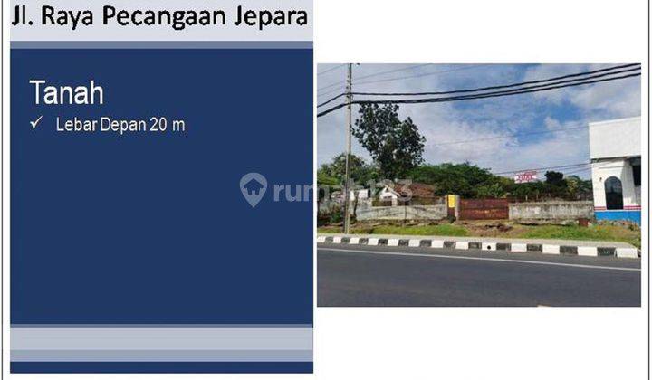 Tanah di Raya Pecangaan Jepara 1