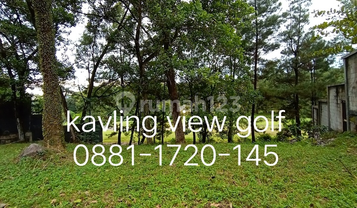 Ready-to-build plot with golf view in Sentul City. Ready-to-build plot with golf view in Sentul City.