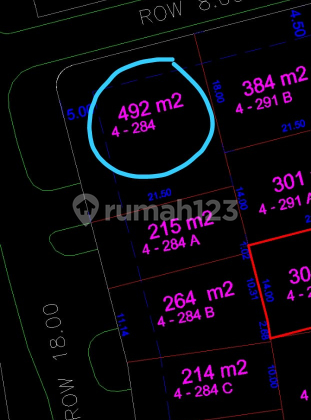 Kavling grand golf 4 view golf hoek hadap barat utara Kavling grand golf 4 view golf hoek hadap barat utara