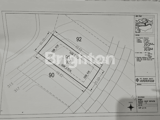 TERMURAH DI KELASNYA‼️KAVLING GOLF VIEW HOLE TAMAN DAYU 2