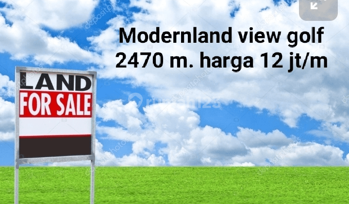 KAV strategis view golf Modernland 1