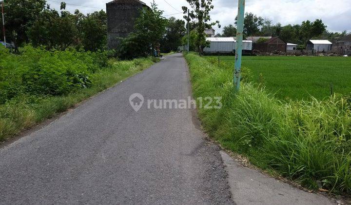 Tanah pekarangan strategis cocok untuk gudang atau perumahan dekat ringroad 2