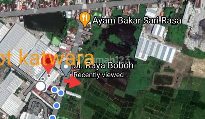 Tanah Industri Raya Boboh Kepatihan Industri 5.5hektar 2.5jt/M 1