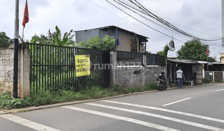 tanah siap bangun pinggir jalan astek lengkong gudang belakang polsek 1