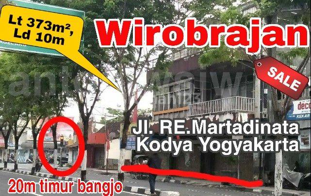 Tanah Jogja Wirobrajan Jalan Utama Jl. R E. Martadinata Lt 373 M2 2