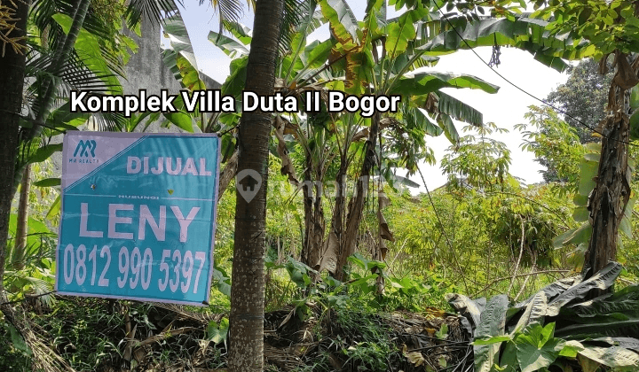 KAVLING LT 669 M2 DI KOMPLEK VILLA DUTA II, BARANANGSIANG, BOGOR 1