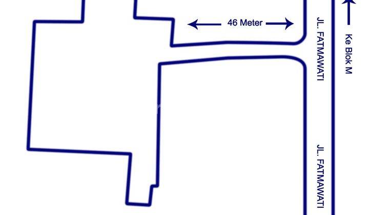 Tanah Zona Komersil Fatmawati Cilandak Jakarta Selatan 2