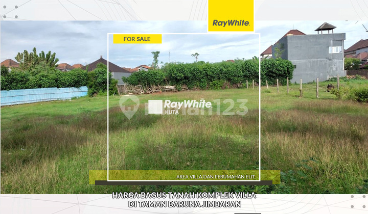 Harga bagus Tanah komplek Villa di Taman Baruna Jimbaran
