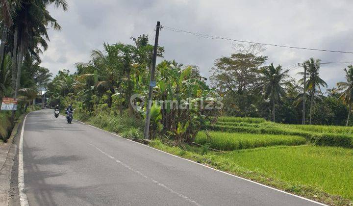 LANGKA! TANAH JL UTAMA KEDEWATAN UBUD SEBELAH ALILA RESORT 1