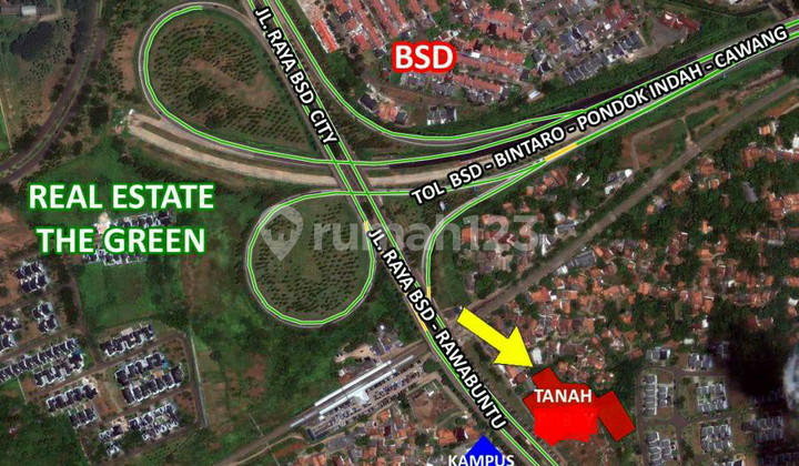 Tanah diskon di BSD