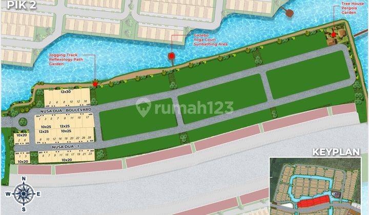 KAVLING VILLA PASIR PUTIH 3 DI PANTAI INDAH KAPUK2, JAKARTA UTARA 2