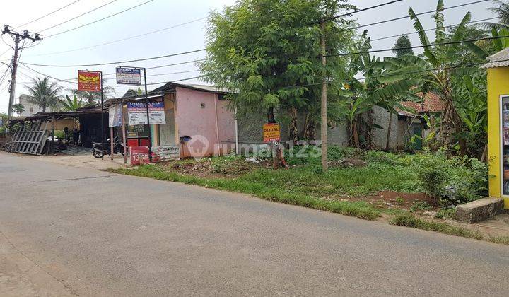 Dijual kavling pinggir jalan strategis siap bangun di Pagedangan Raya  2