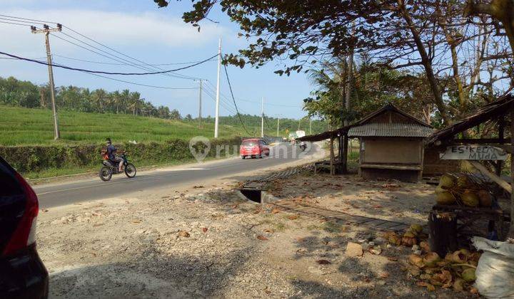 Tanah pinggir jalan cocok villa, perhotelan Di Lebak Banten 1