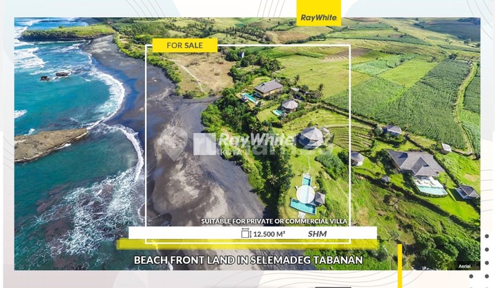 Beach front land in Selemadeg Tabanan