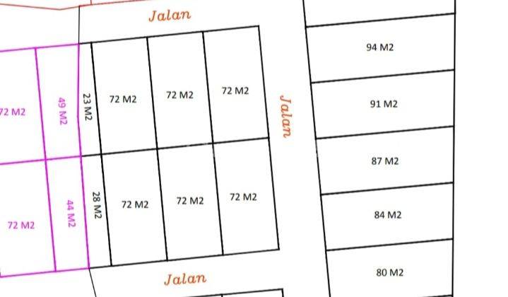 Jual Kavling Siap Bangun Di Rangkapan Jaya Pancoran Mas 2