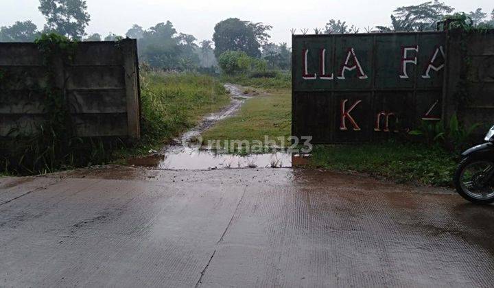 Tanah luas siap bangun posisi strategis di atas jalan dgn harga nego 1