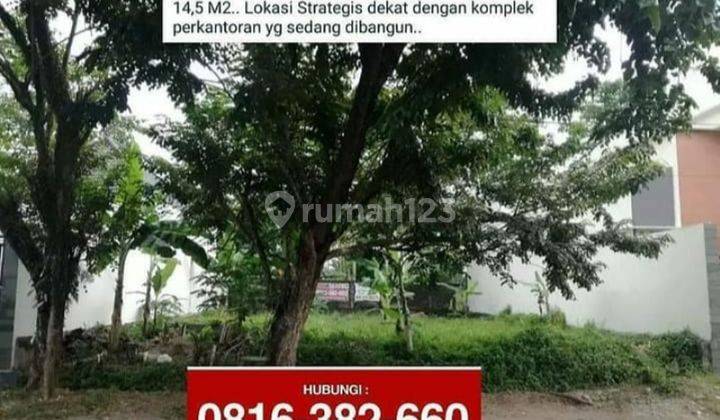 Dijual Tanah di Komplek Poligon Jln Utama 340m2 (Siap bangun) Palembang 1