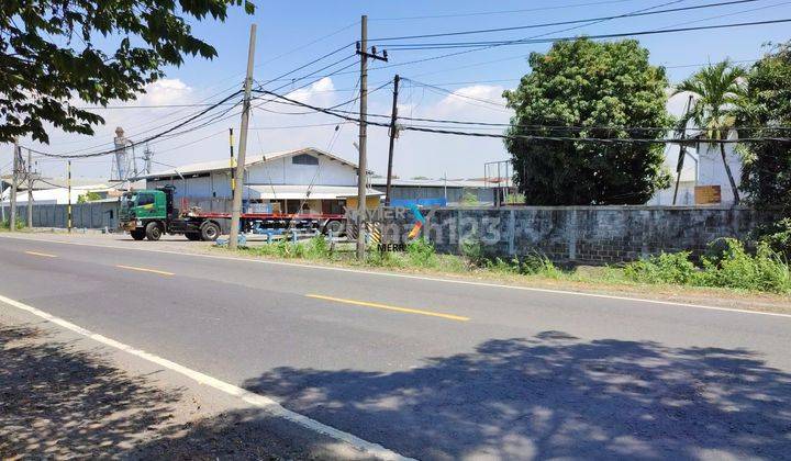 Tanah Iker-iker Cerme Gresik Derah Industri, Container truck besar bisa lewat 1