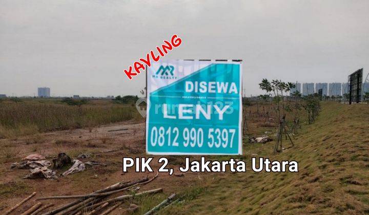 KAVLING KOMERSIL LT 22.118 M2 (2,2 hektar) DI PANTAI INDAH KAPUK 2, JAKARTA UTARA, POSISI HOOK, ZONA KOMERSIL  2