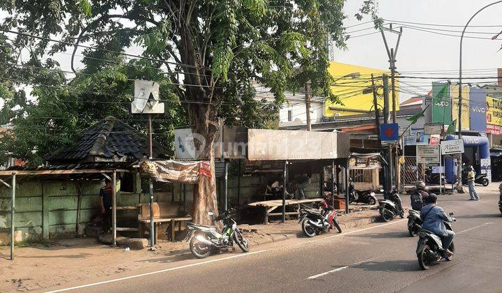 Disewakan tanah hoek strategis depan Puri Beta dkt terminal busway 1