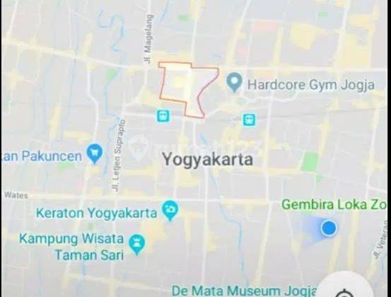 Tanah Dekat Malioboro Gowongan Jalan Bumijo Jetis 2