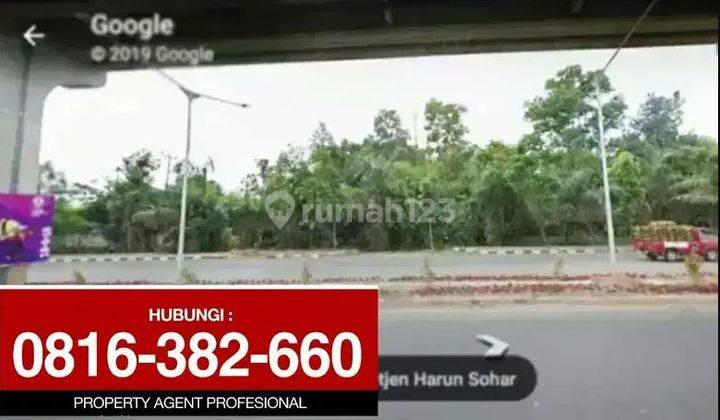 Tanah siap bangun di Jln Letjen Harun Sohar Palembang 1