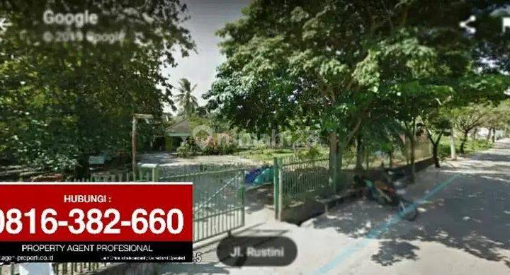 Tanah 6.856m2 Pagar Keliling Plus Rumah Jl Rustini Palembang 1