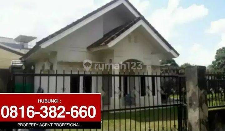 Tanah 1222m2 Plus Rumah Jln Utama, Demang Lebar Daun Palembang 1