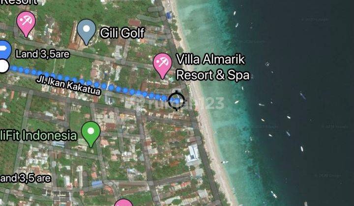 Dijual Lahan Di Gili Trawangan , SHM dekat pantai  1