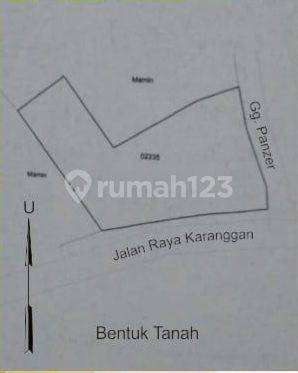 Tanah siap bangun di karanggan bogor 2