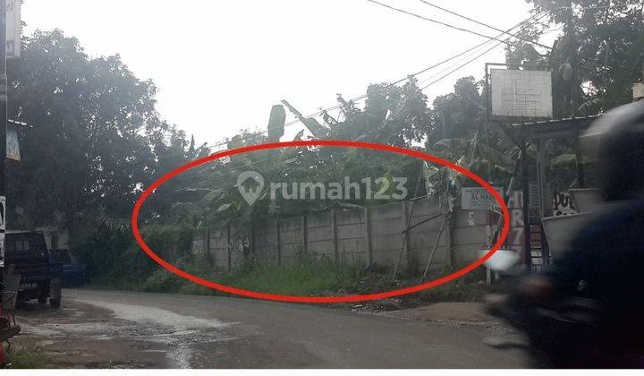 Tanah murah  pinggir jalan Kranggan gunung putri 1